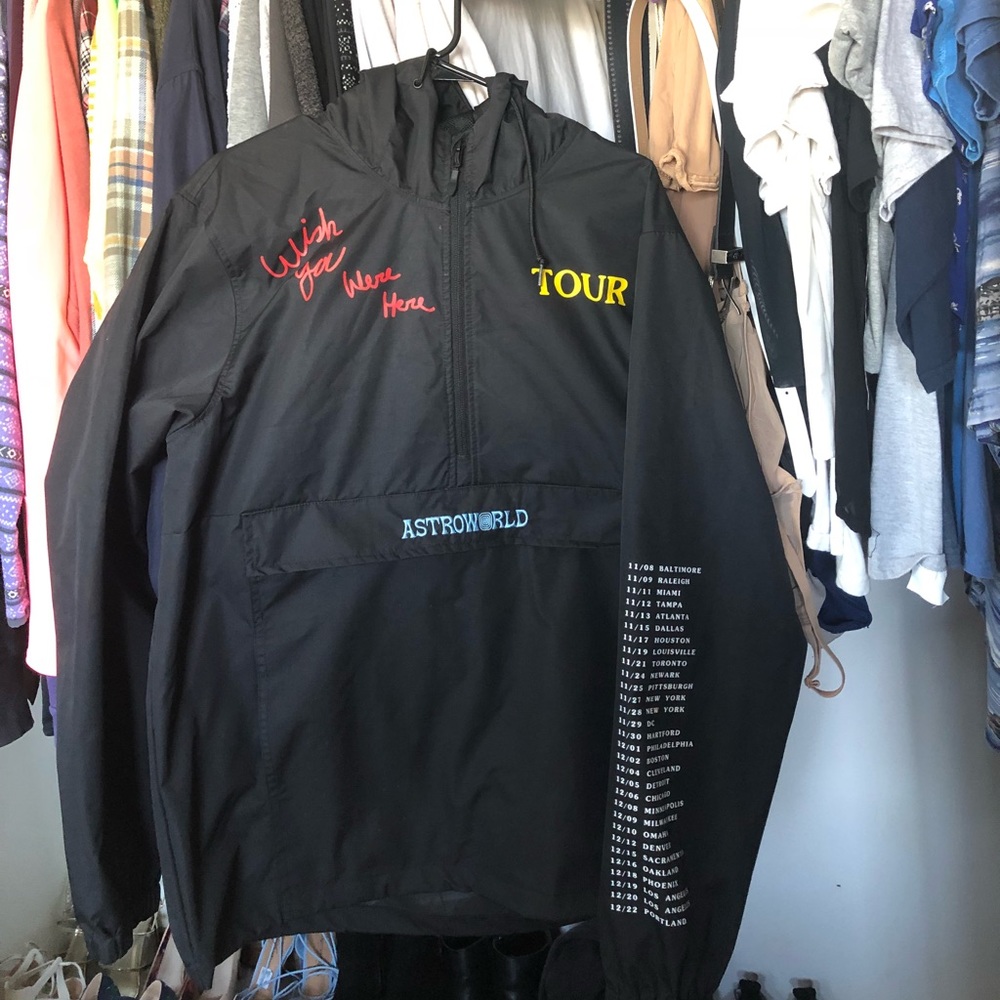 Travis Scott Astroworld Rain Jacket